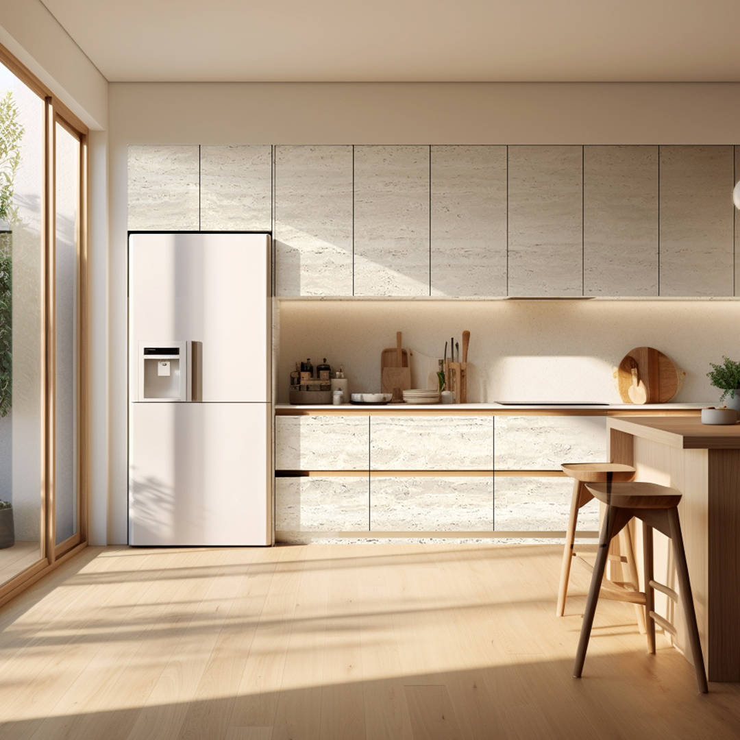 Painéal Travertine Sioncrónaithe SZ07 - Nádúrtha